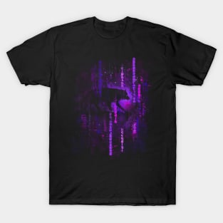 Neon Wolf - Cyberpunk Neo Tokyo City T-Shirt